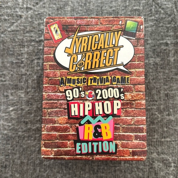 Other - Lyrically Correct trivia card game